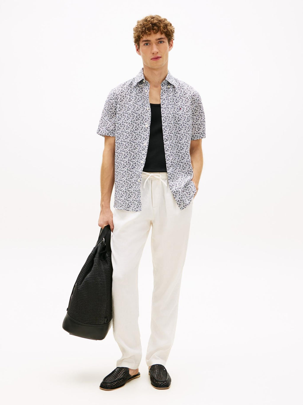 Camisa Tommy Hilfiger Mangas Cortas Estampado para Caballeros