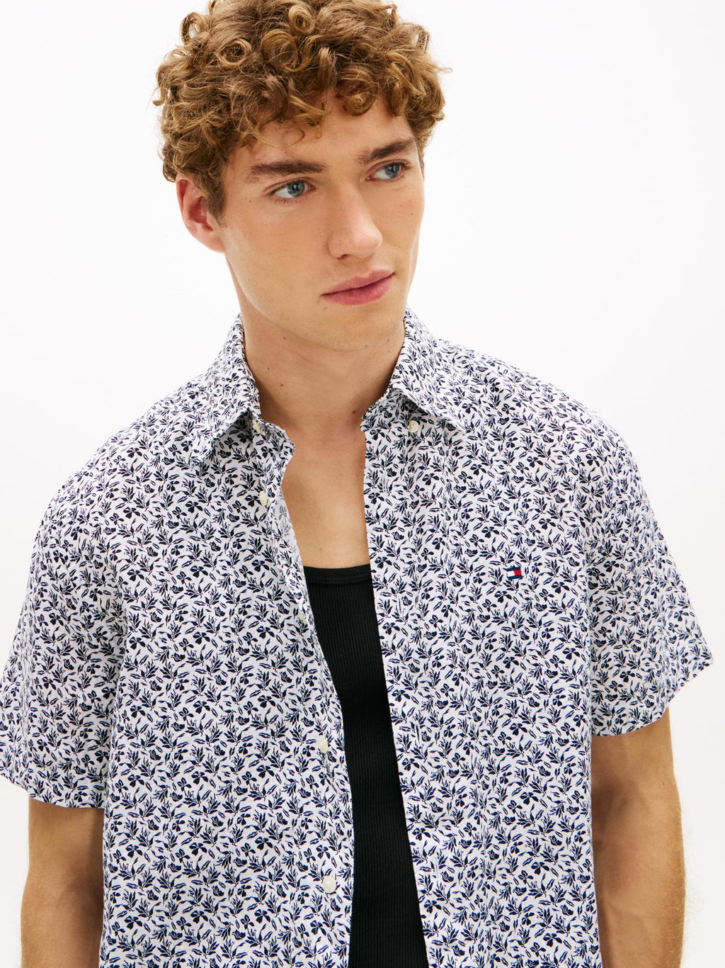 Camisa Tommy Hilfiger Mangas Cortas Estampado para Caballeros
