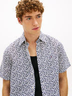 Camisa Tommy Hilfiger Mangas Cortas Estampado para Caballeros
