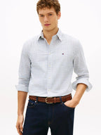 Camisa Tommy Hilfiger Mangas Largas Cuadros para Caballeros