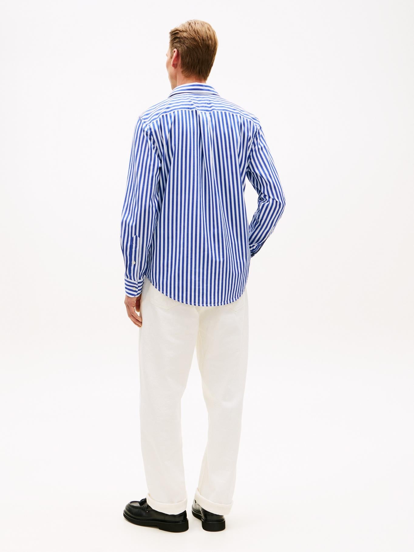 Camisa Tommy Hilfiger Mangas Largas Rayas para Caballeros
