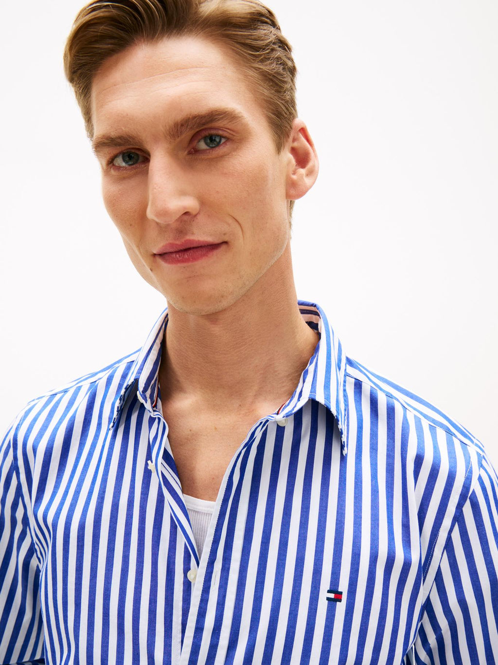 Camisa Tommy Hilfiger Mangas Largas Rayas para Caballeros