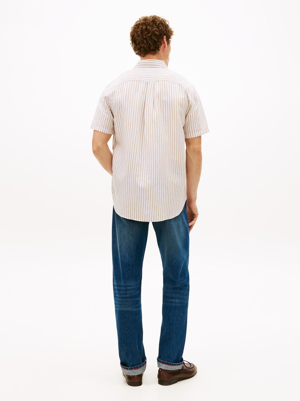 Camisa Tommy Hilfiger Mangas Cortas Rayas para Caballeros