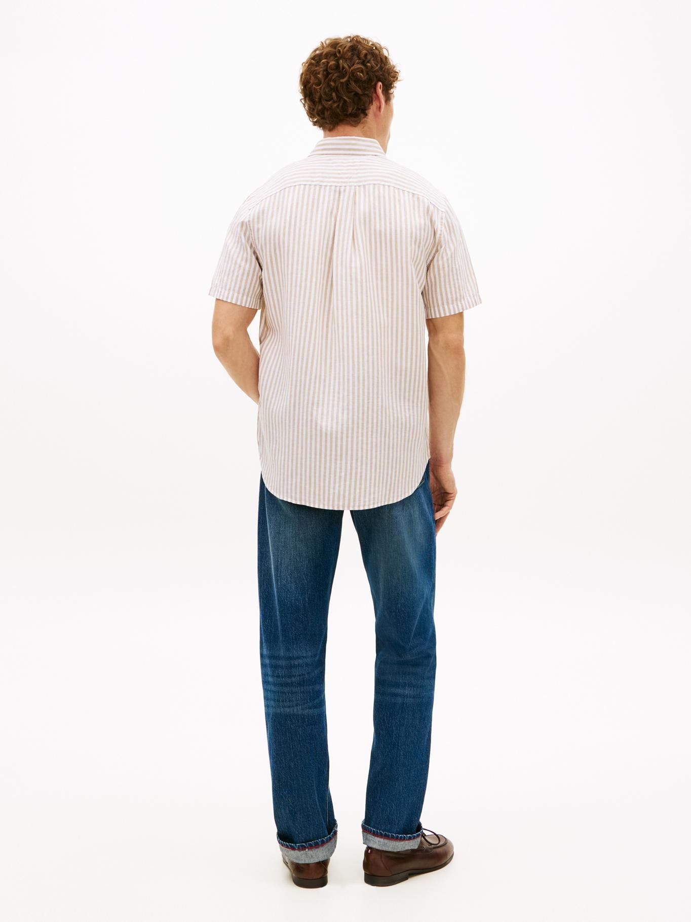 Camisa Tommy Hilfiger Mangas Cortas Rayas para Caballeros