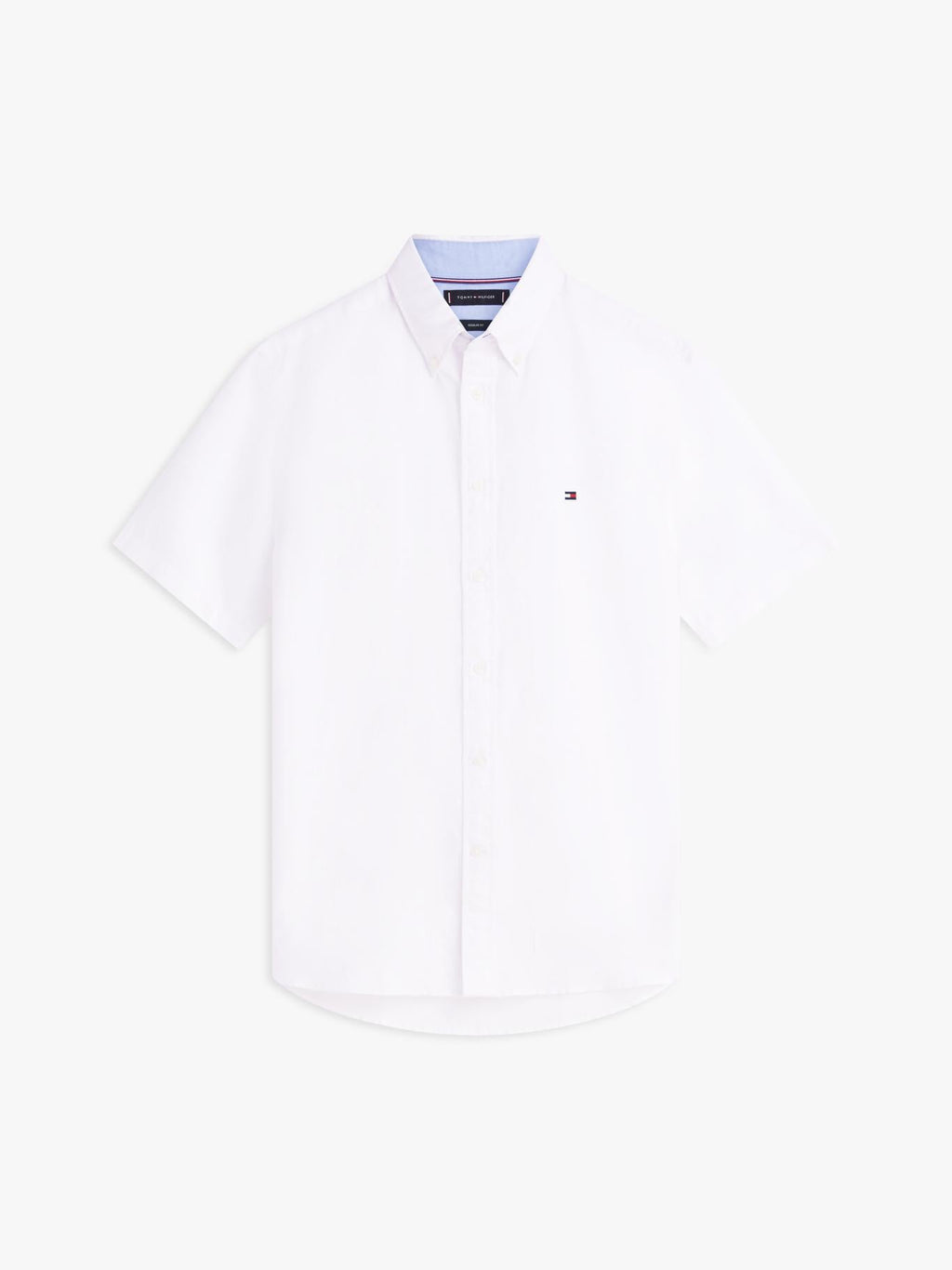 Camisa Tommy Hilfiger Mangas Cortas Lisa para Caballeros