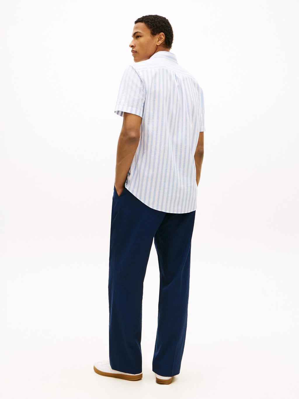 Camisa Tommy Hilfiger Mangas Cortas Rayas para Caballeros