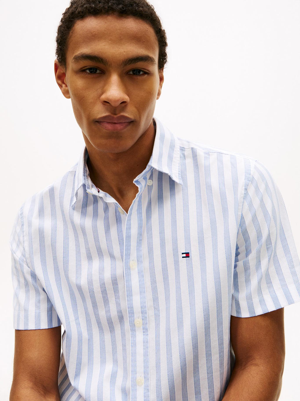 Camisa Tommy Hilfiger Mangas Cortas Rayas para Caballeros