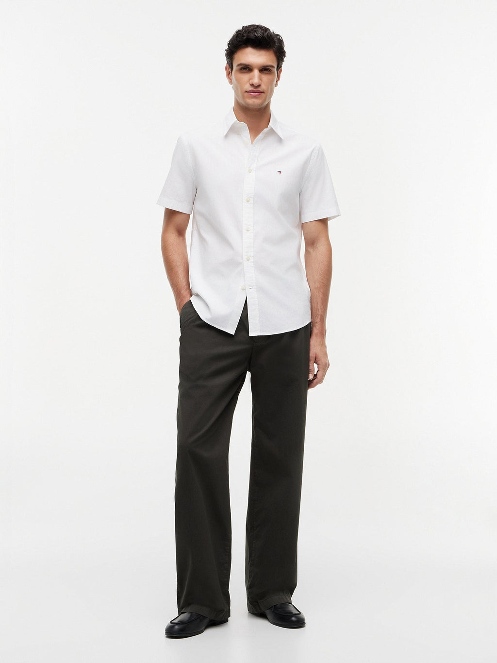 Camisa Tommy Hilfiger Mangas Cortas Rayas para Caballeros