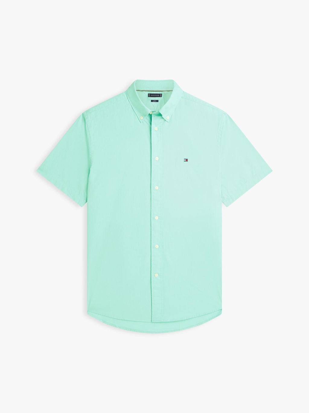 Camisa Tommy Hilfiger Mangas Cortas Lisa para Caballeros