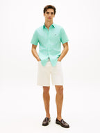 Camisa Tommy Hilfiger Mangas Cortas Lisa para Caballeros