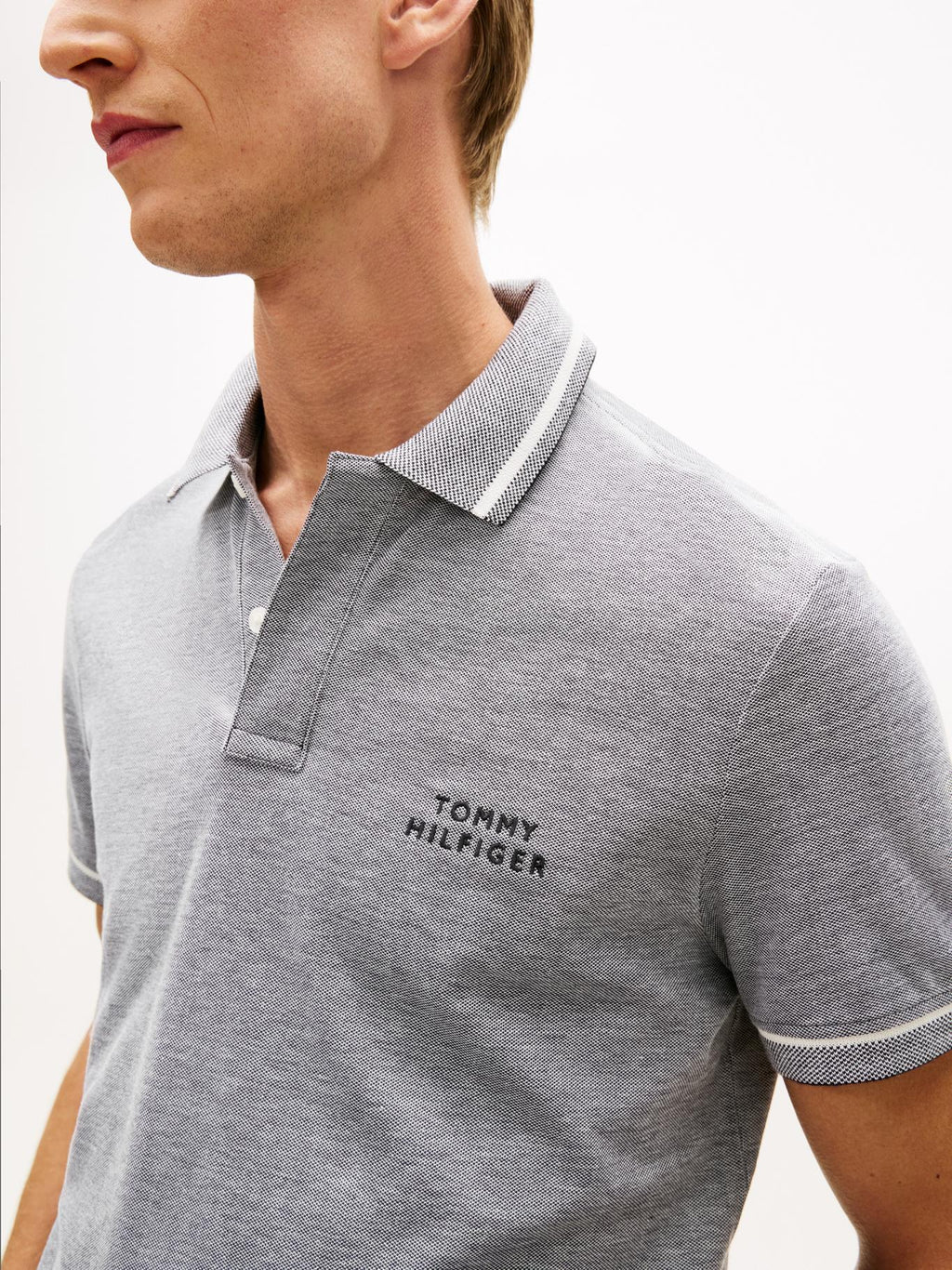 Poloshirt Tommy Hilfiger Mangas Cortas Liso para Caballeros