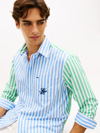 Camisa Tommy Hilfiger Mangas Largas Rayas para Caballeros
