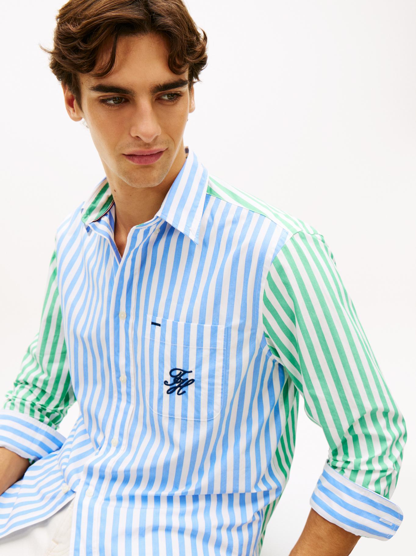 Camisa Tommy Hilfiger Mangas Largas Rayas para Caballeros