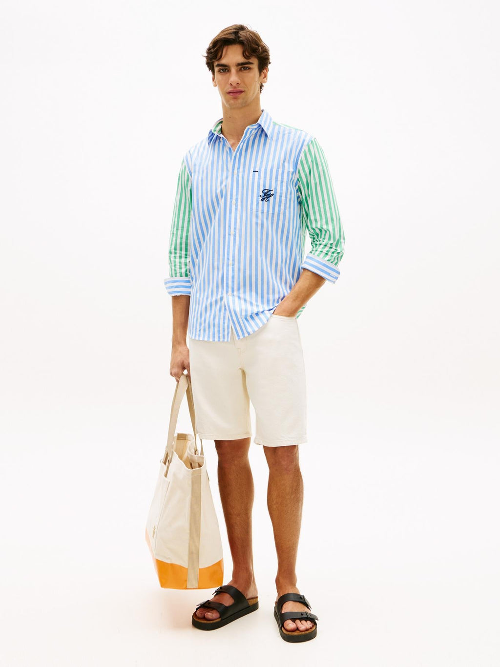 Camisa Tommy Hilfiger Mangas Largas Rayas para Caballeros