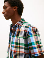 Camisa Tommy Hilfiger Mangas Cortas Cuadros para Caballeros