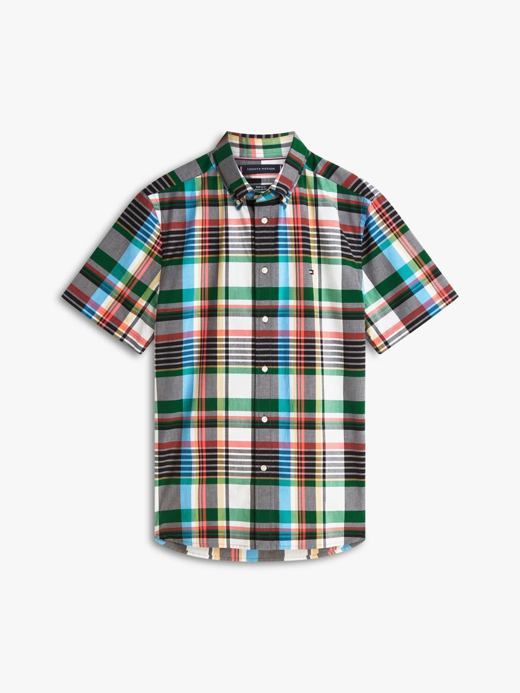 Camisa Tommy Hilfiger Mangas Cortas Cuadros para Caballeros