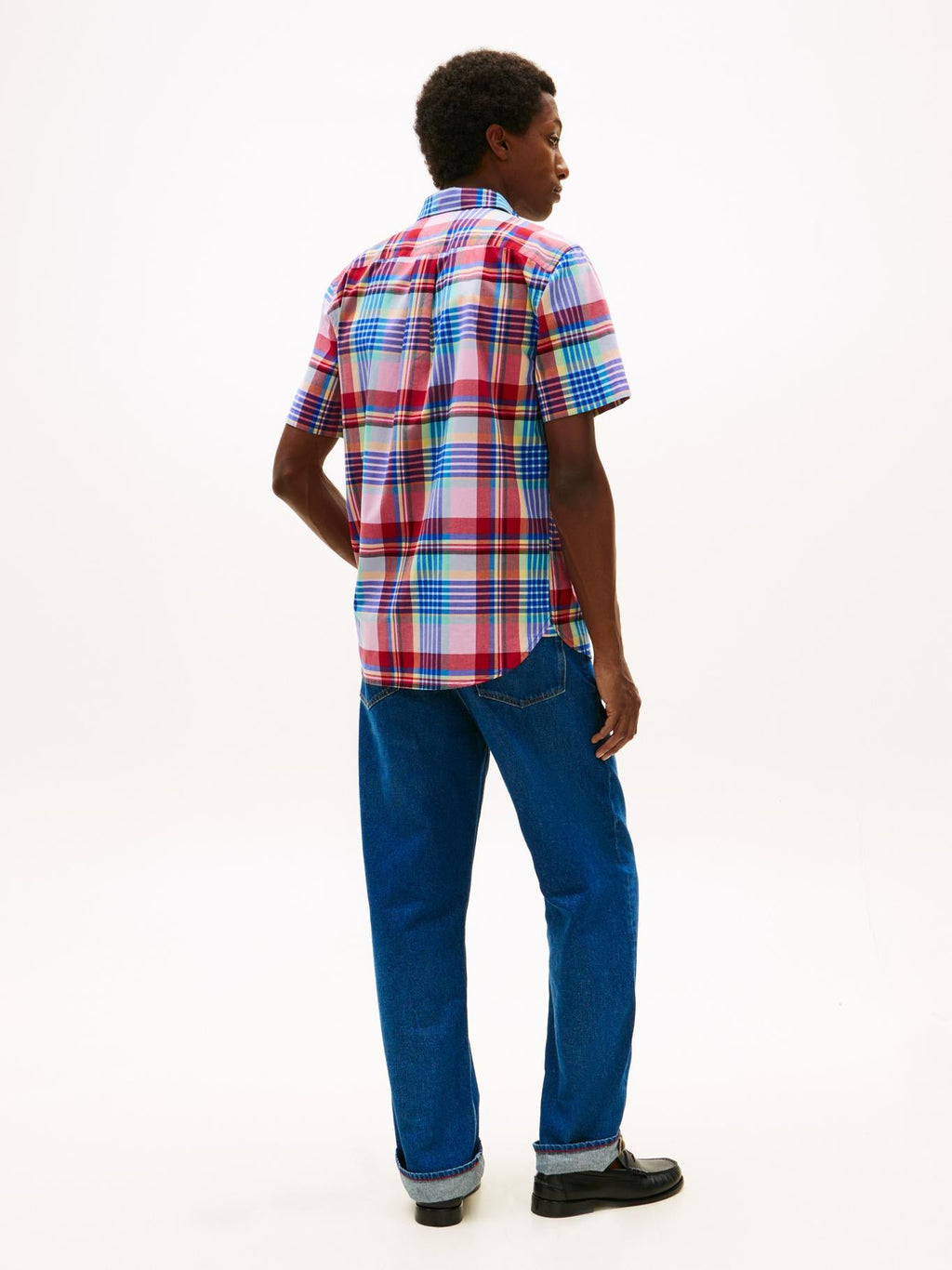 Camisa Tommy Hilfiger Mangas Cortas Cuadros para Caballeros
