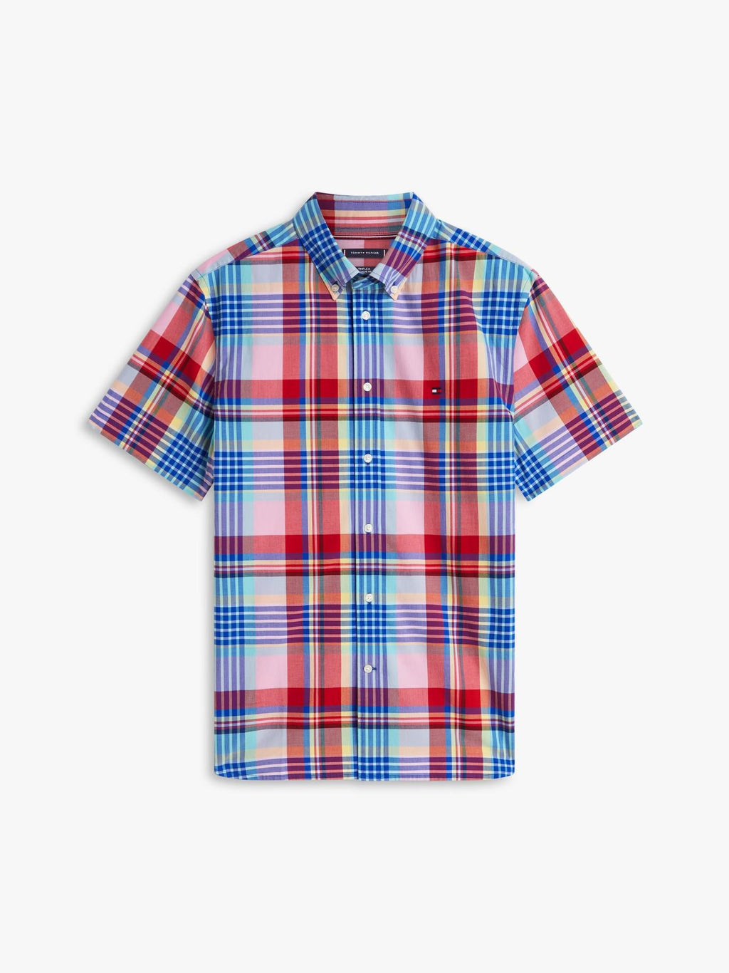 Camisa Tommy Hilfiger Mangas Cortas Cuadros para Caballeros