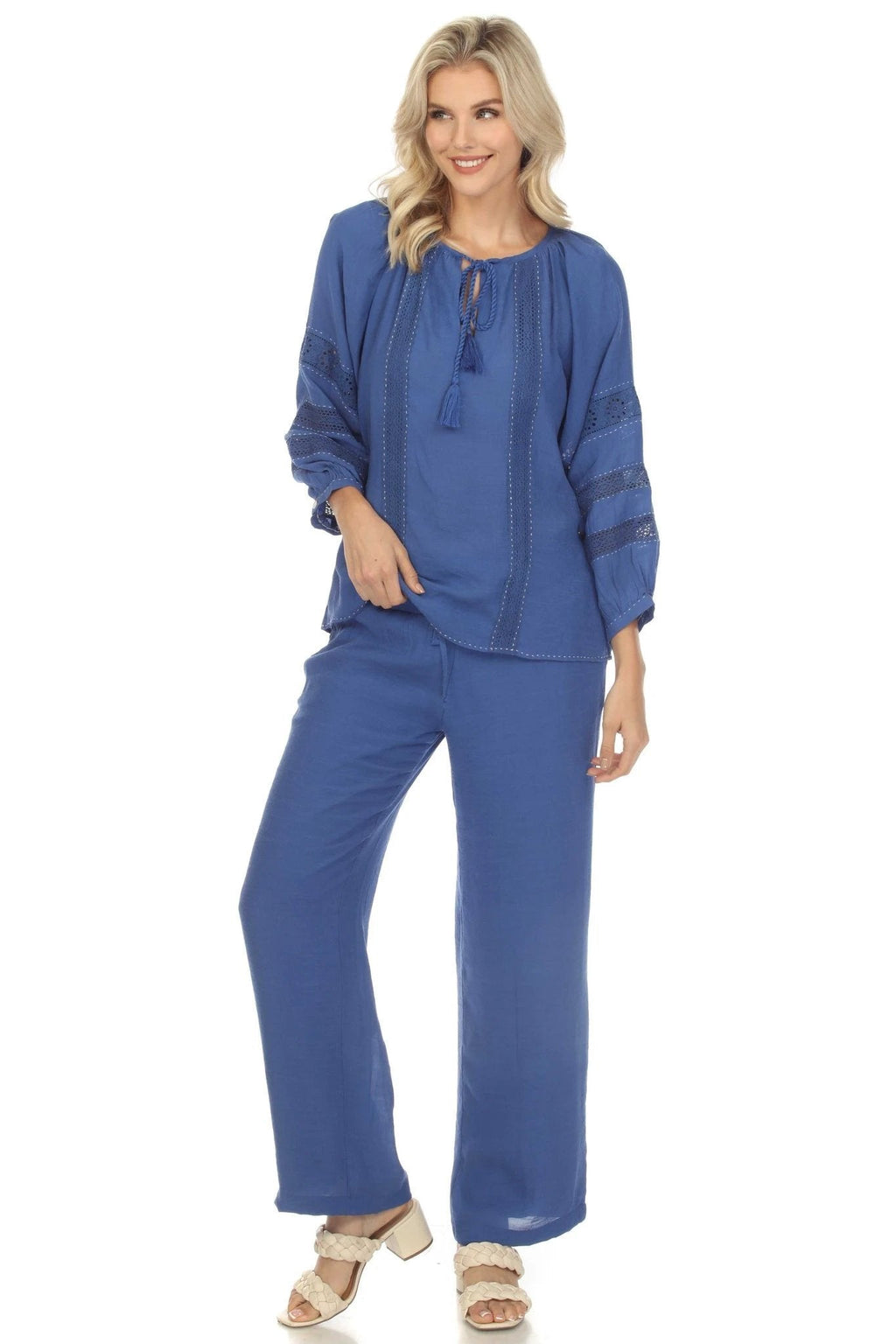 Blusa Mojito Mangas Largas Encaje Para Damas by Mojito