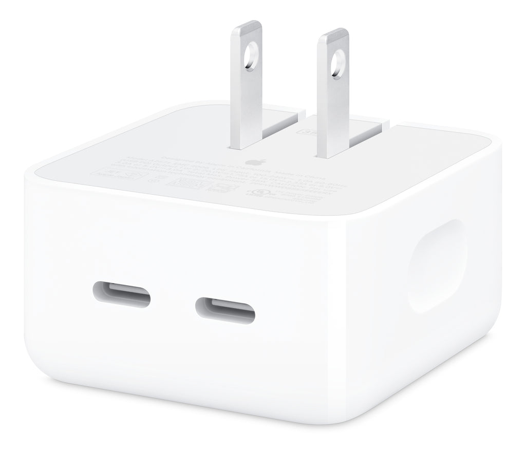 Cargador Apple Con Puerto USB-C Doble De 35W