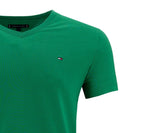 Camiseta Tommy Hilfiger Mangas Cortas Lisa Cuello V P/ Caballeros MW0MW10838 by Tommy Hilfiger