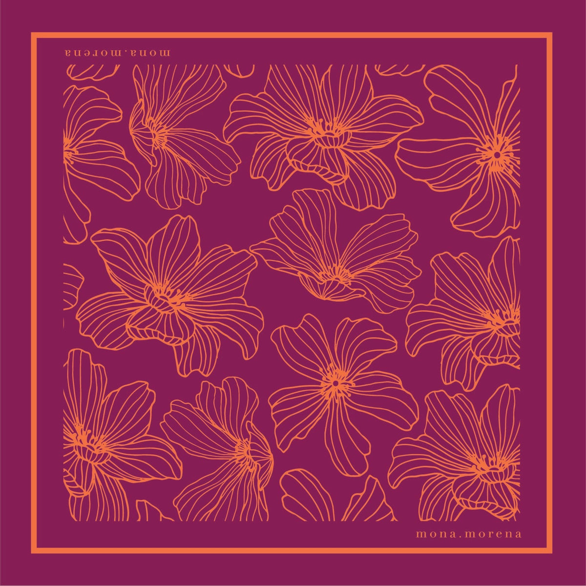 SALE - Pañoleta Magenta