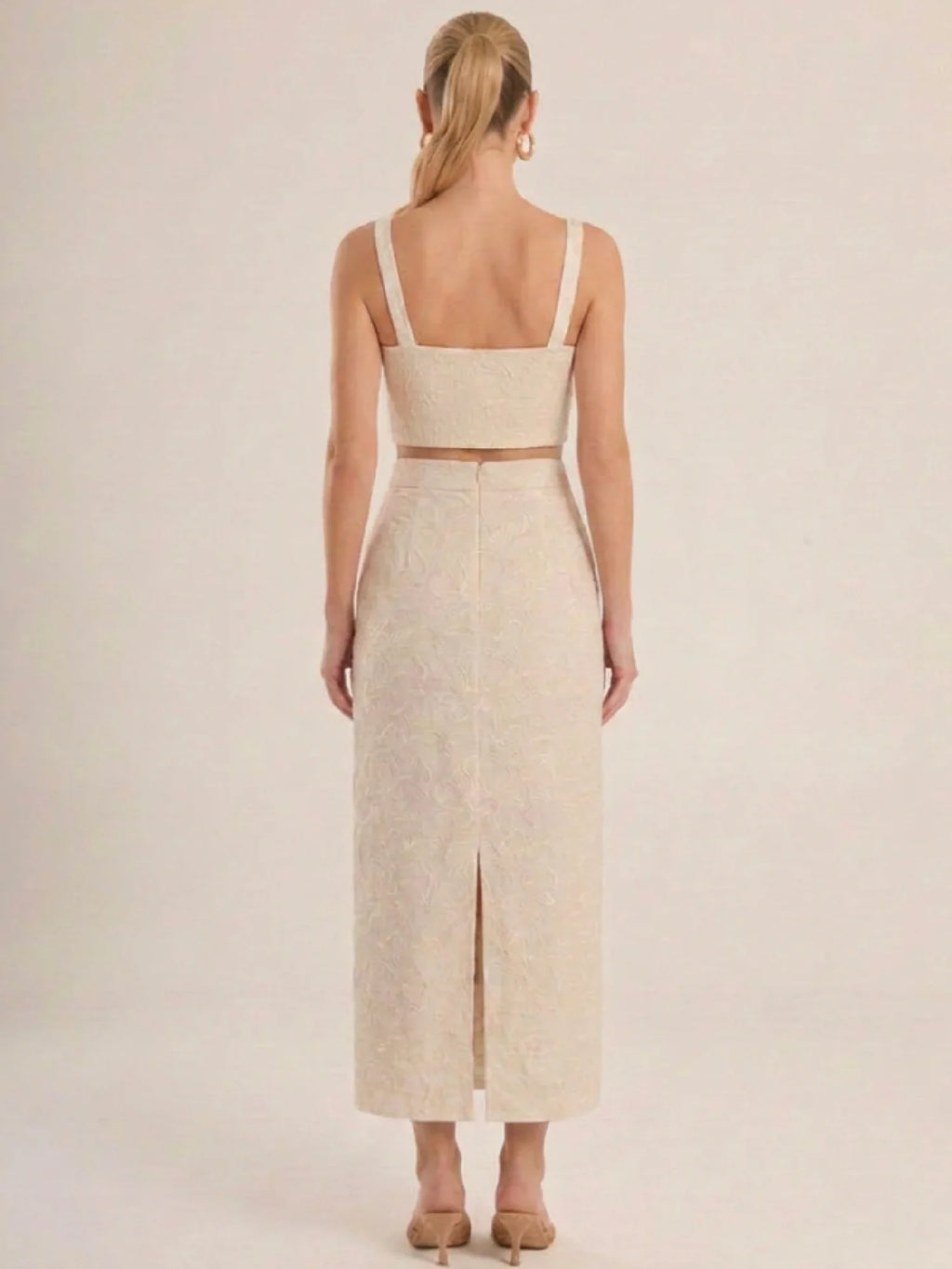 Idalia Ivory Skirt - Kliquea