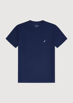 Camiseta Nautica Mangas Cortas Liso para Caballeros
