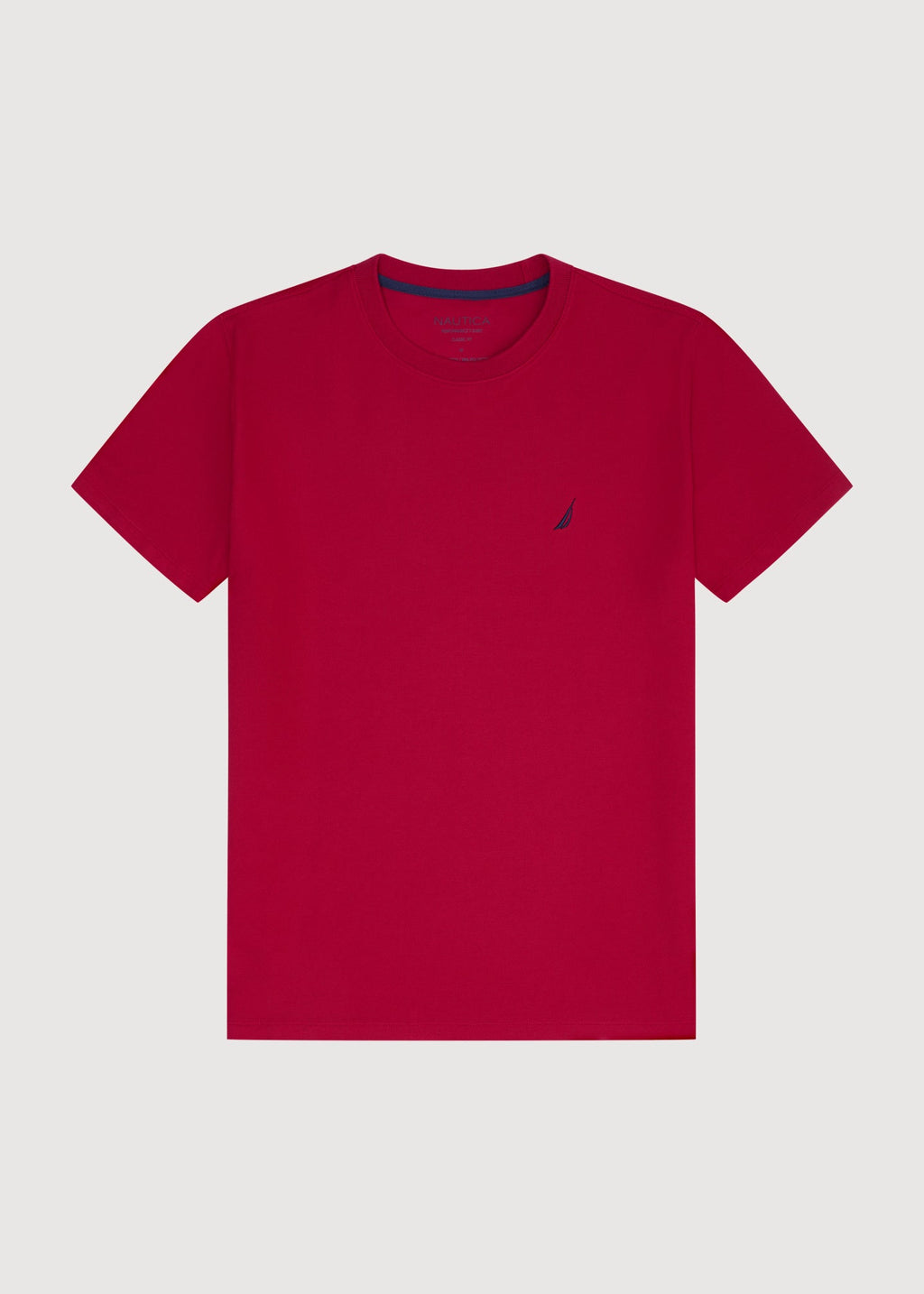 Camiseta Nautica Mangas Cortas Liso para Caballeros