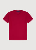 Camiseta Nautica Mangas Cortas Liso para Caballeros