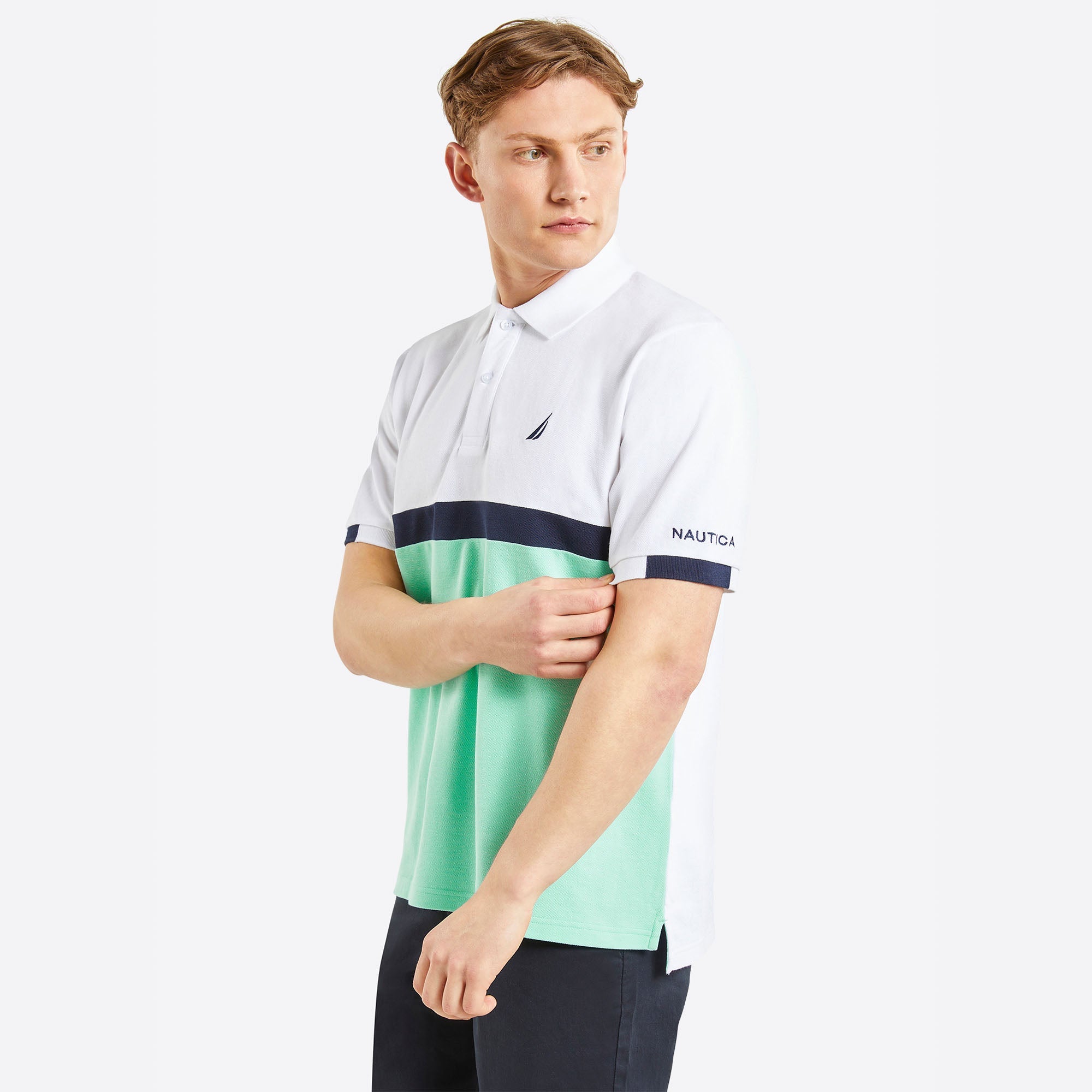 Poloshirt Nautica Mangas Cortas Combinado para Caballeros