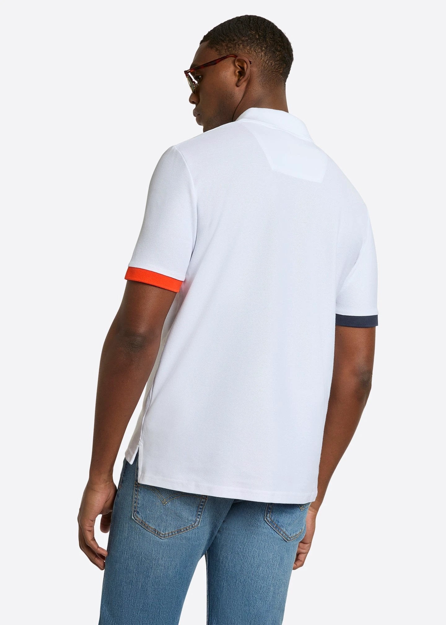 Poloshirt Nautica Mangas Cortas Liso Para Caballeros by Nautica