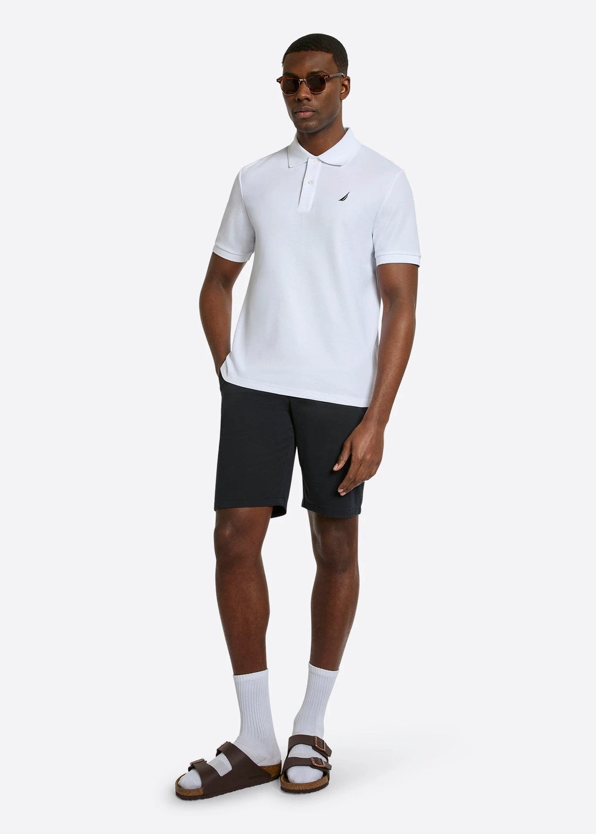 Poloshirt Nautica Mangas Cortas Estampado Para Caballeros by Nautica