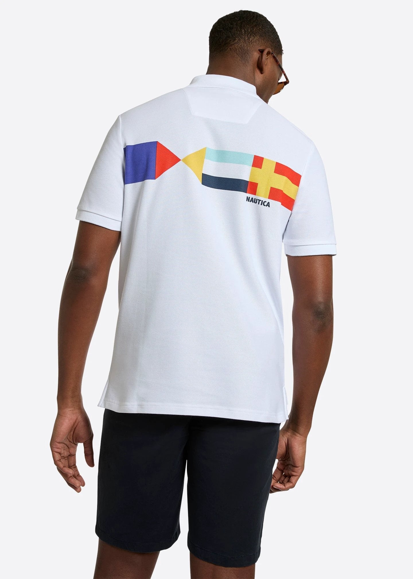 Poloshirt Nautica Mangas Cortas Estampado Para Caballeros by Nautica