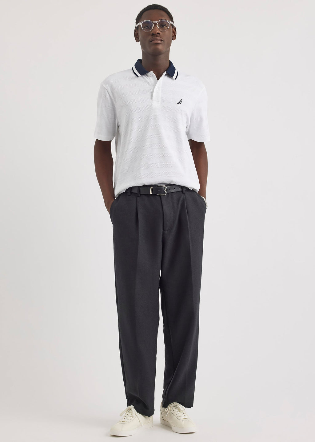 Poloshirt Nautica Mangas Cortas Rayas para Caballeros