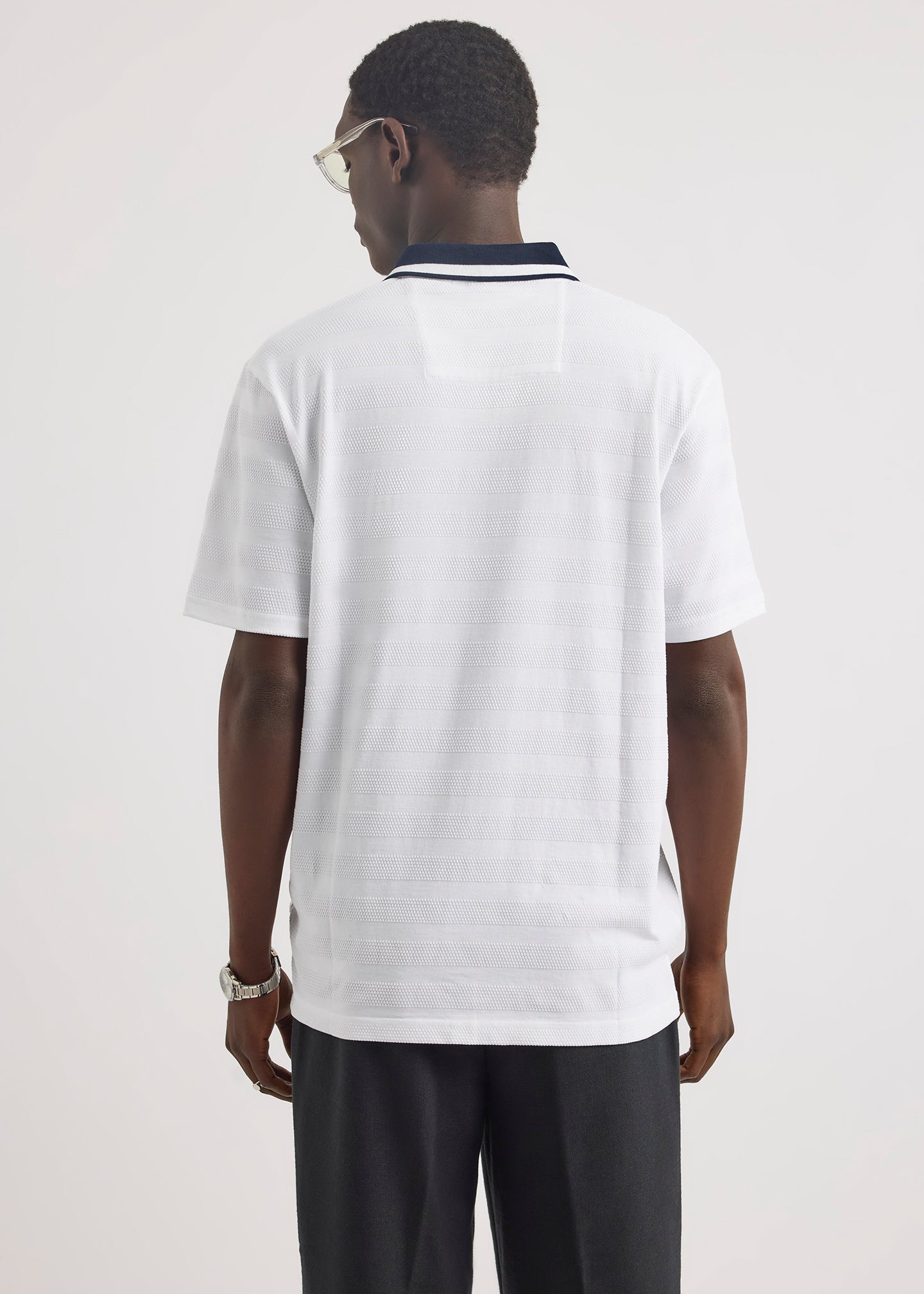Poloshirt Nautica Mangas Cortas Rayas para Caballeros