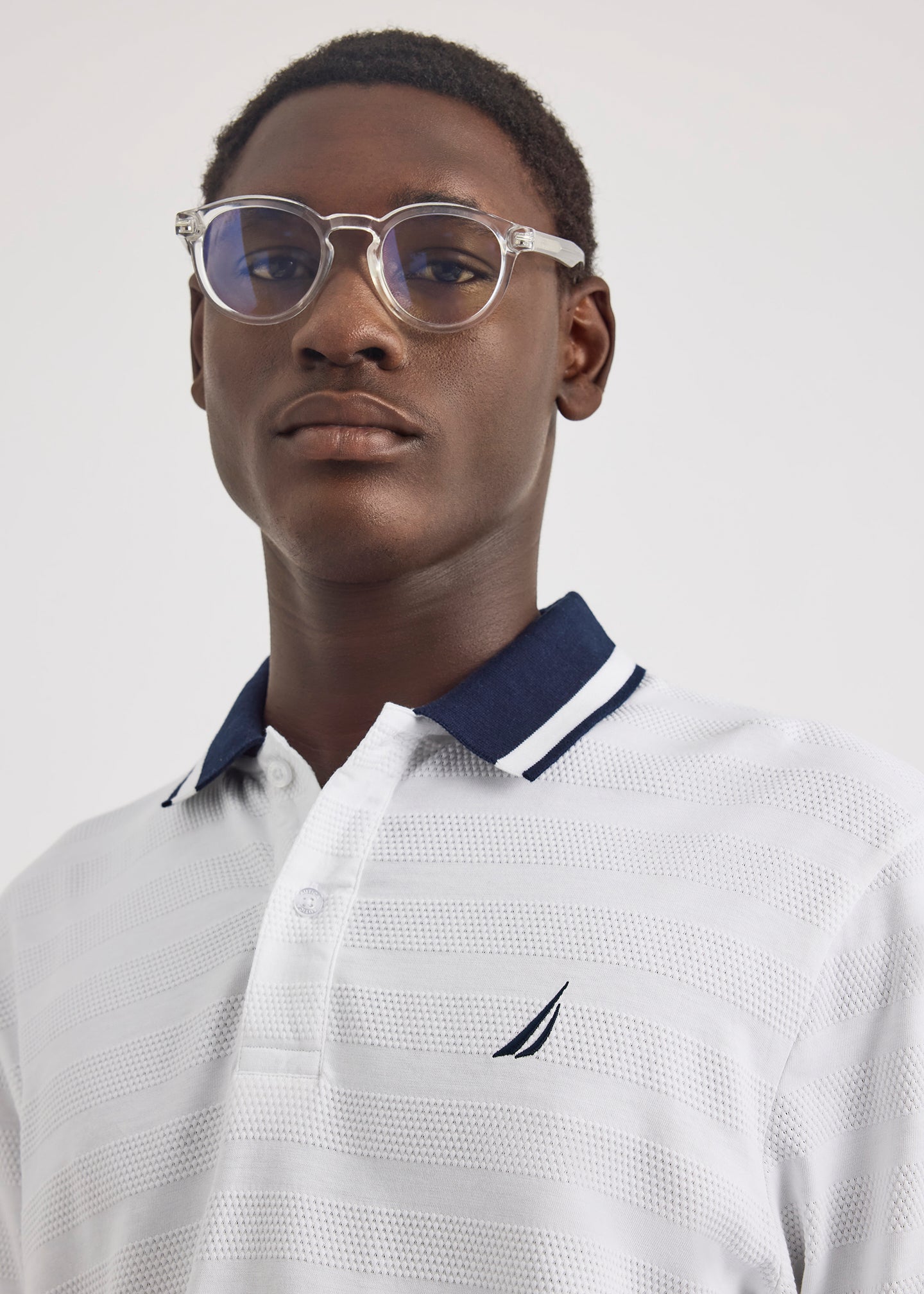Poloshirt Nautica Mangas Cortas Rayas para Caballeros
