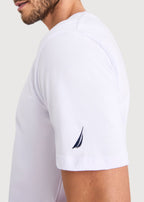 Camiseta Nautica Mangas Cortas Estampado para Caballeros