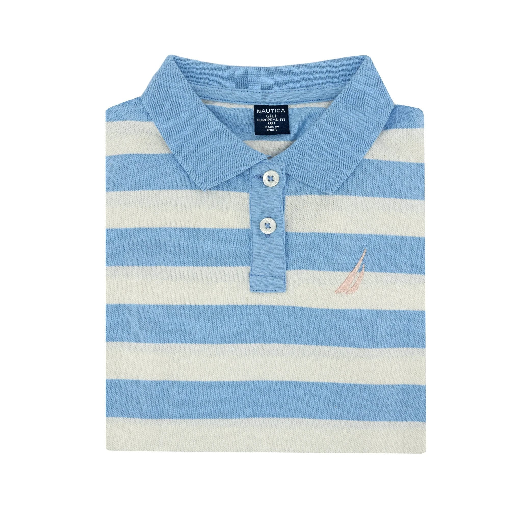 Poloshirt Nautica Mangas Cortas Rayas P/ Niñas by Nautica