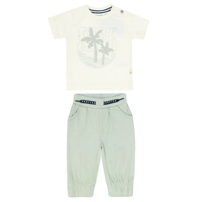Conjunto Tiny Tots Mangas Cortas Estampado 2 Piezas Nino
