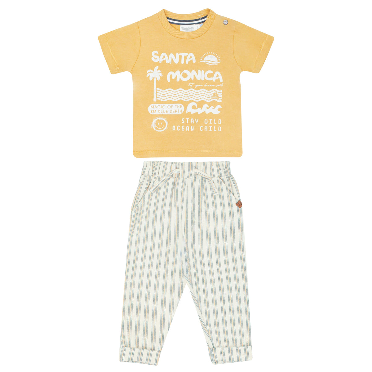 Conjunto Tiny Tots Mangas Cortas Estampado 2 Piezas Nino