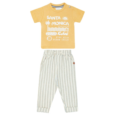 Conjunto Tiny Tots Mangas Cortas Estampado 2 Piezas Nino