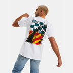 Camiseta Nautica Mangas Cortas Estampado para Caballeros