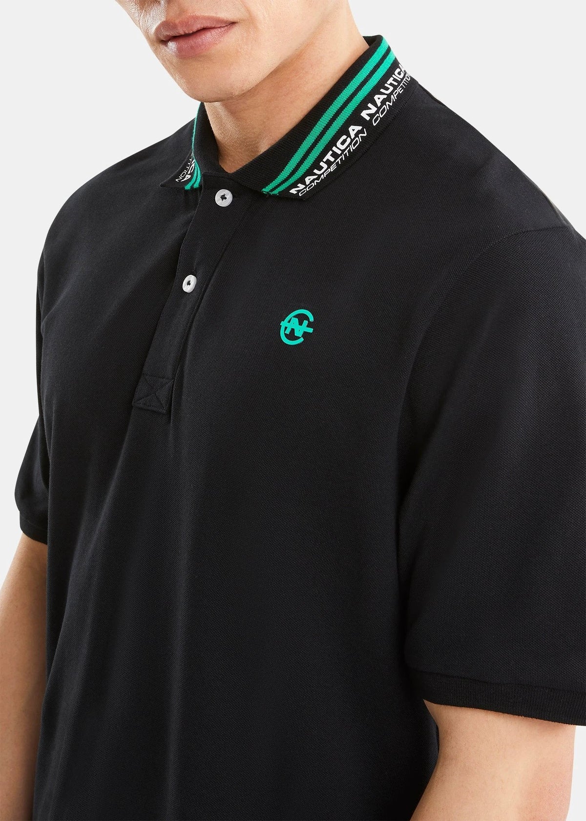 Poloshirt Nautica Mangas Cortas Liso Para Caballeros by Nautica