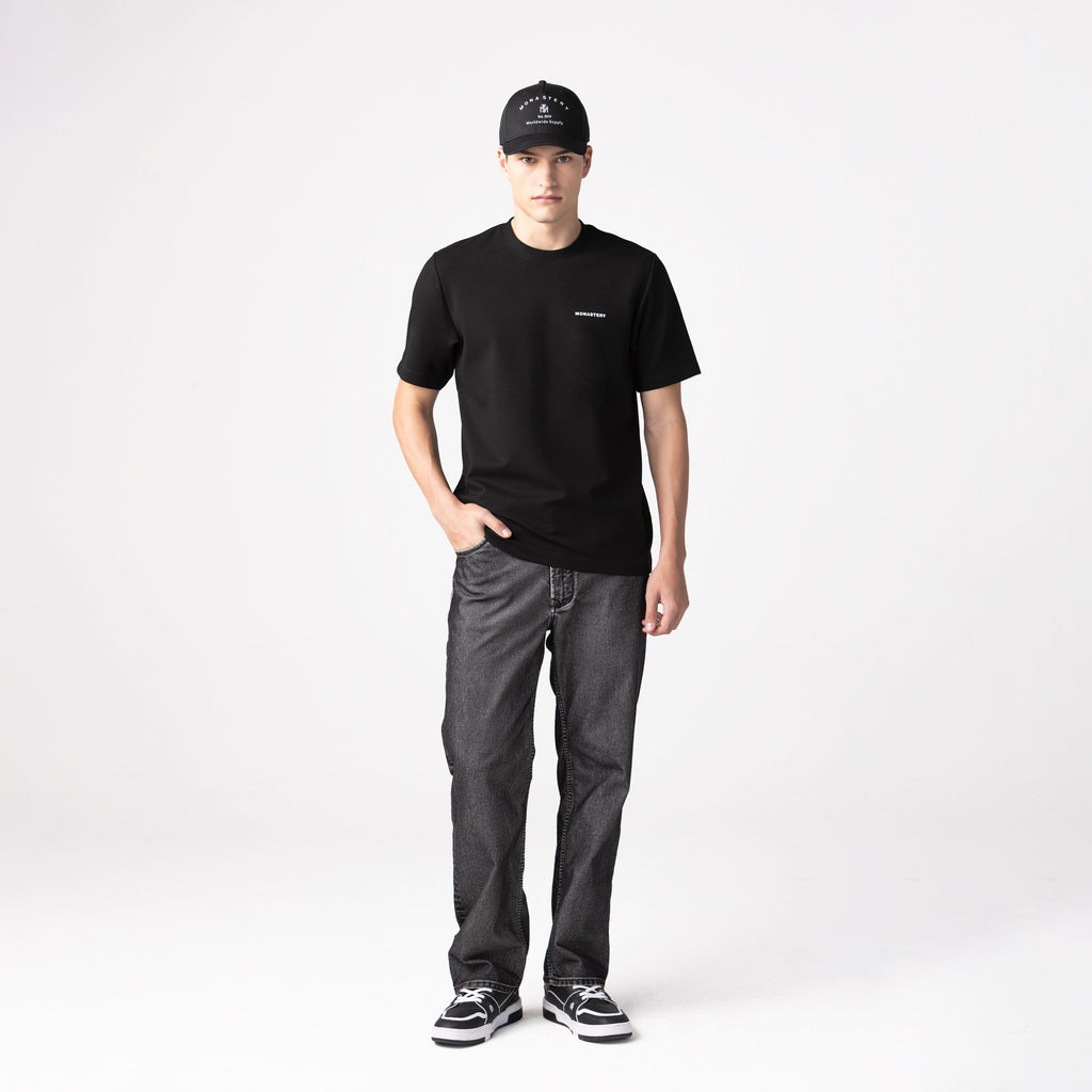 NAPSTRO T-SHIRT MEN BLACK