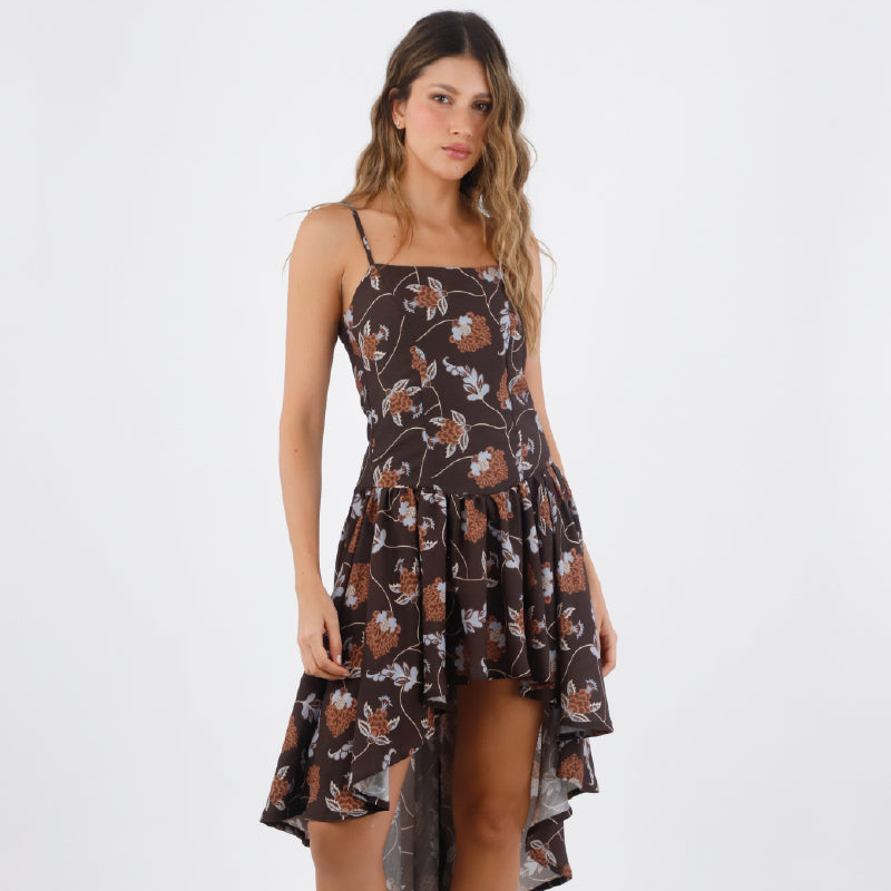 Dresses, color/material marrón, marca Mercedes Campuzano – vista 2