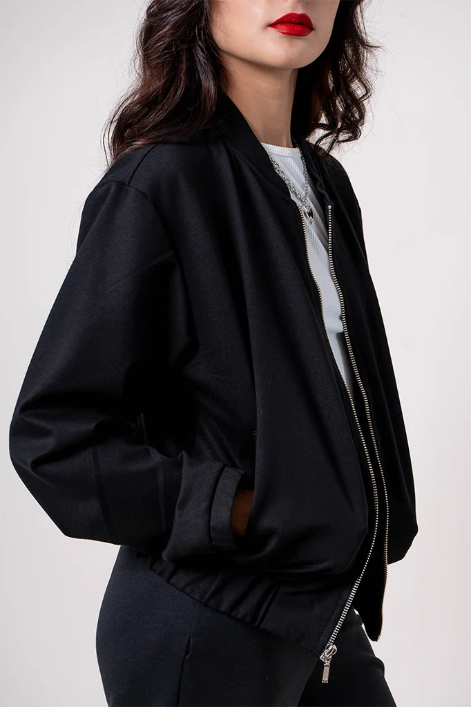 CHAQUETA BOMBER B-F 8114 - Kliquea