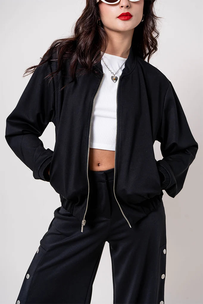 CHAQUETA BOMBER B-F 8114 - Kliquea