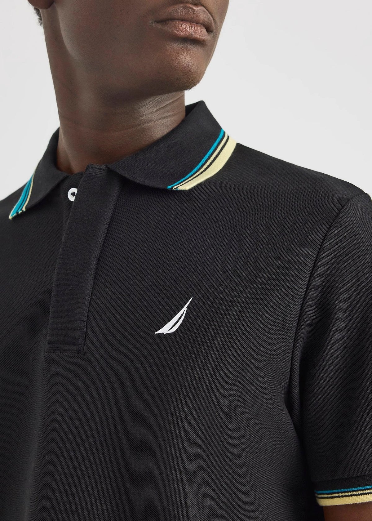 Poloshirt Nautica Mangas Cortas Liso Para Caballeros by Nautica