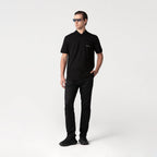NIVARIA POLO MEN BLACK